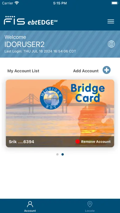 ebtEDGE app screenshot 2