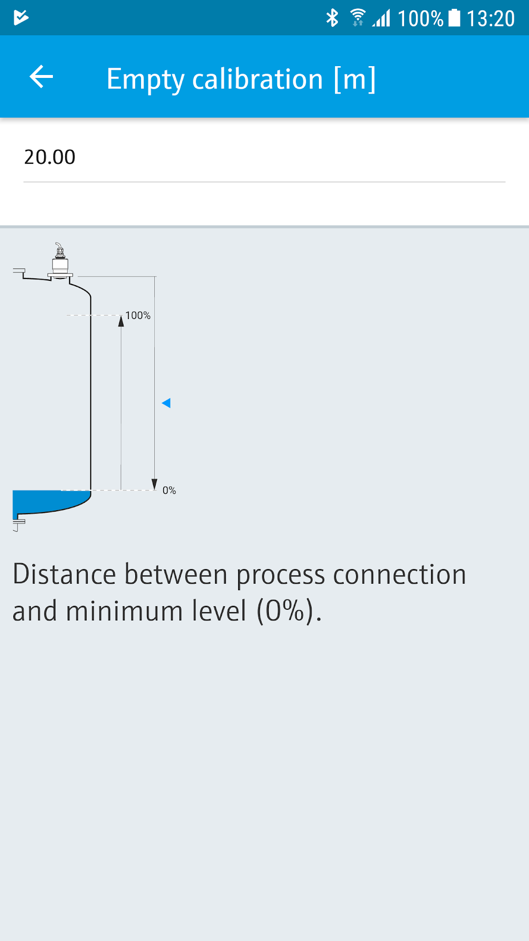 Endress+Hauser SmartBlue app screenshot 5