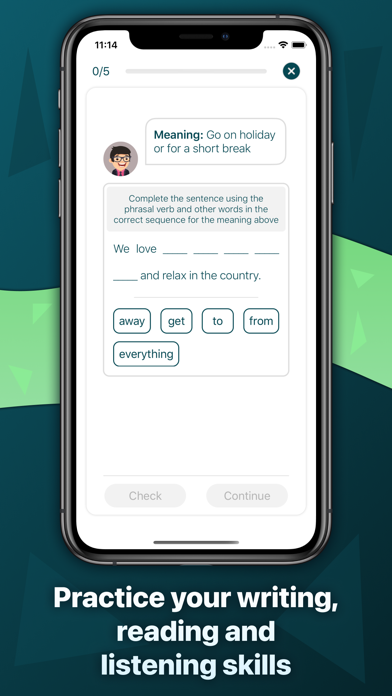 English Phrasal Verbs app screenshot 4