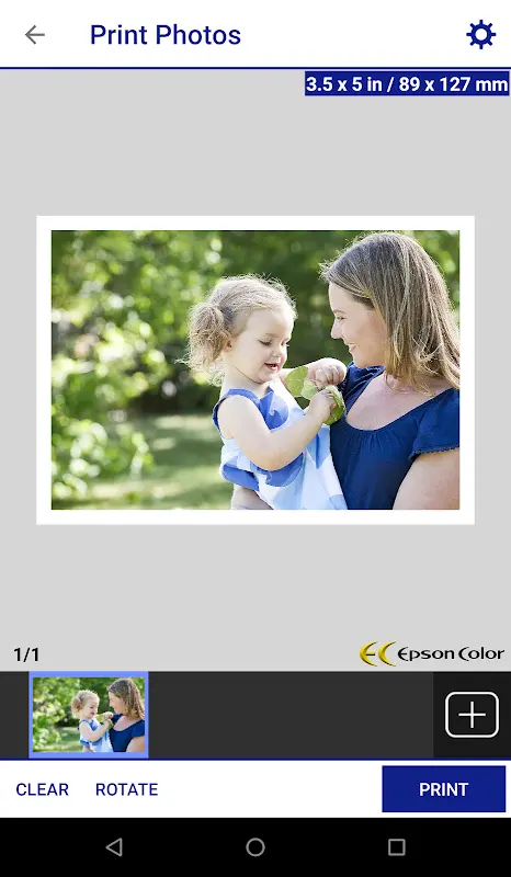Epson iPrint app screenshot 2