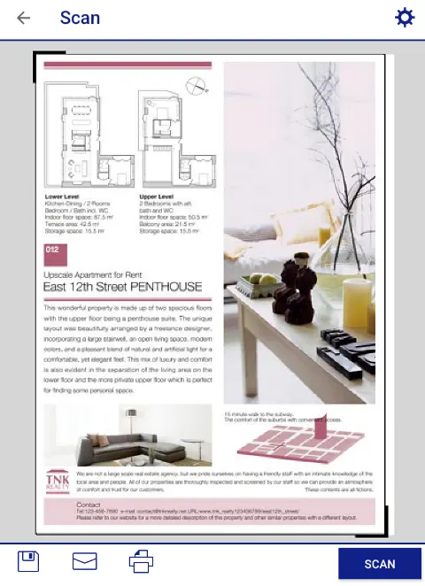 Epson iPrint app screenshot 4