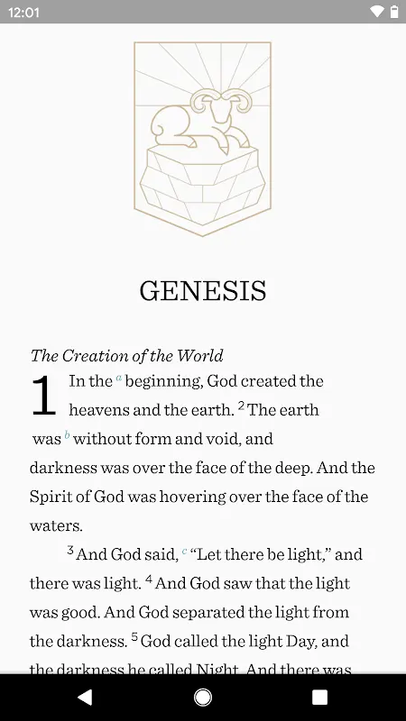 ESV Bible app screenshot 1