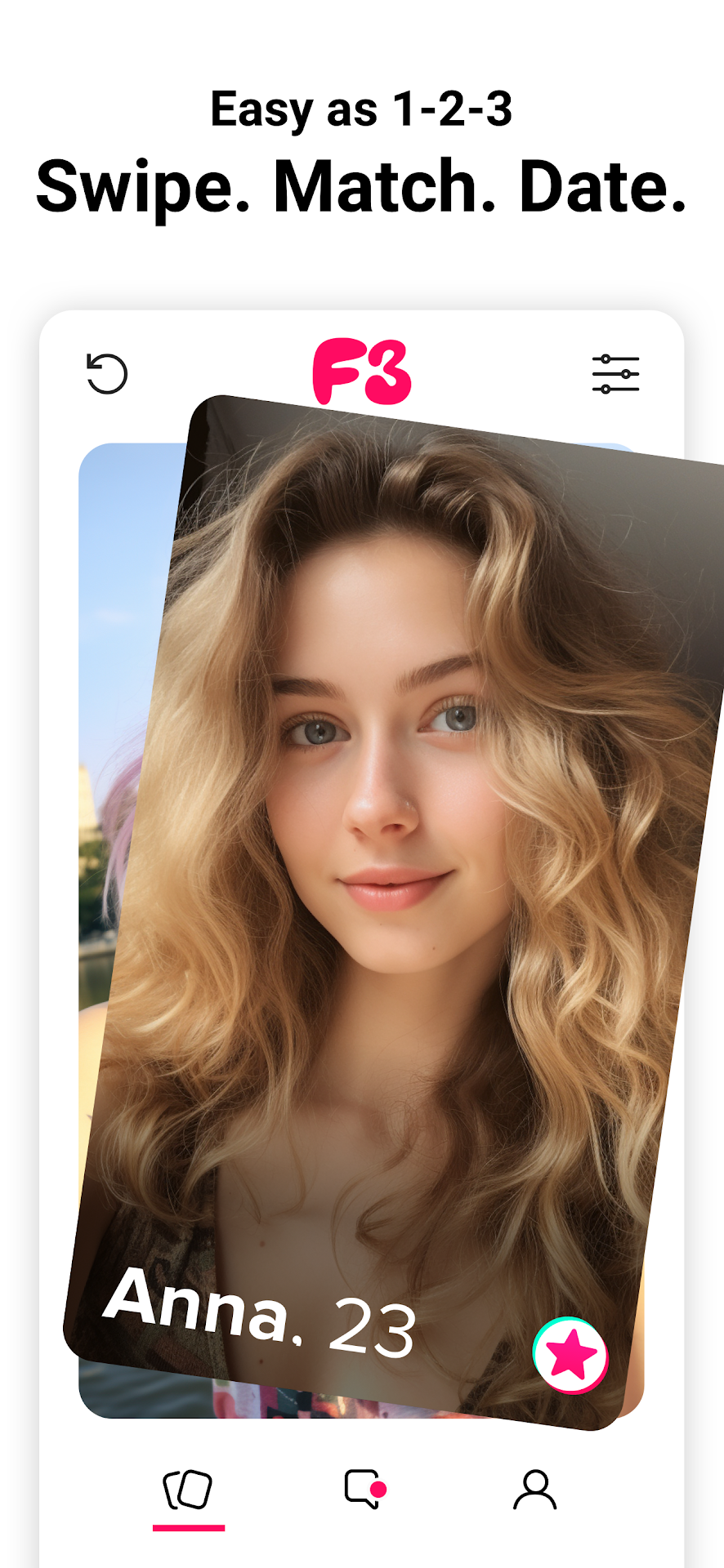 F3: Dating, Meet, Chat app screenshot 2