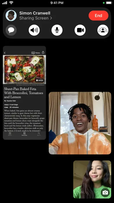 FaceTime app screenshot 4
