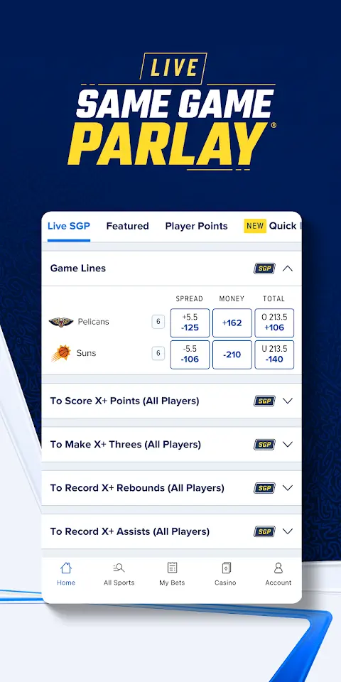 FanDuel Sportsbook & Casino app screenshot 6