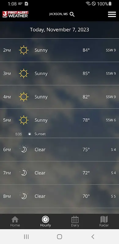 First Alert Weather app screenshot 2