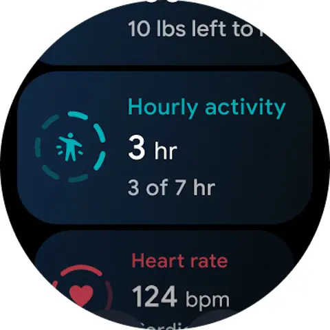 Fitbit app screenshot 1