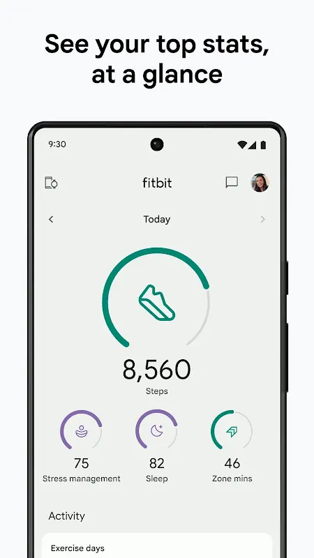 Fitbit app screenshot 2
