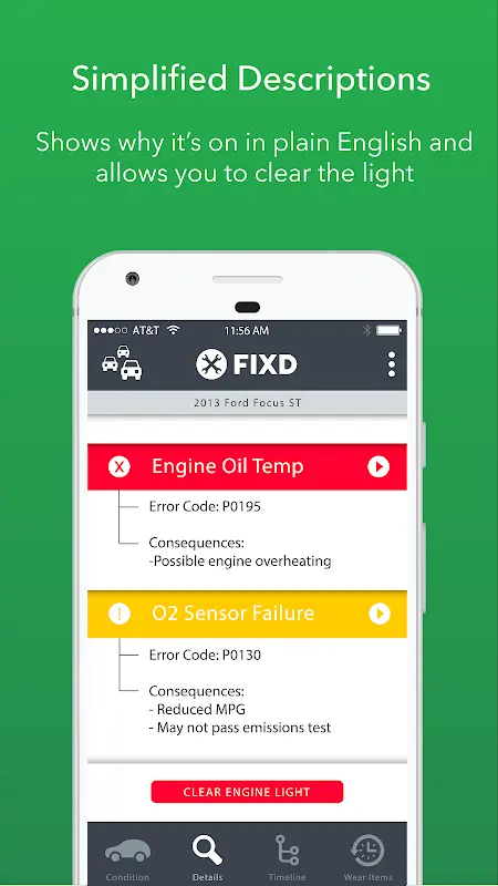 FIXD OBD2 Scanner app screenshot 2