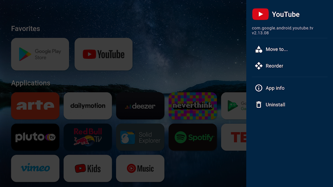 FLauncher app screenshot 2