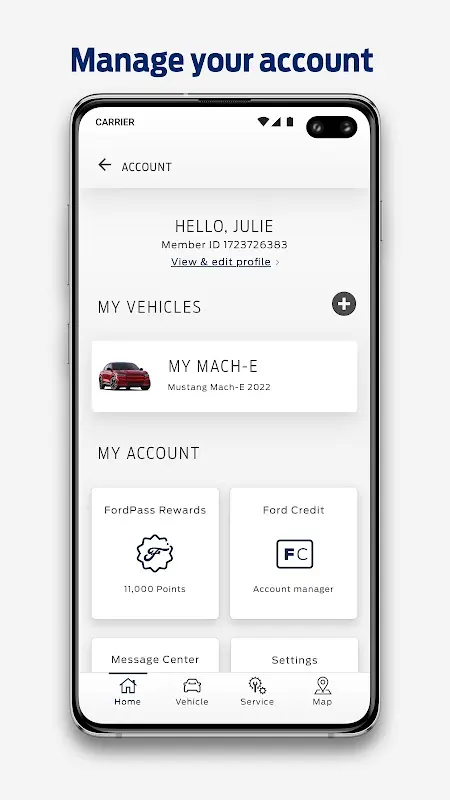 FordPass™ app screenshot 2