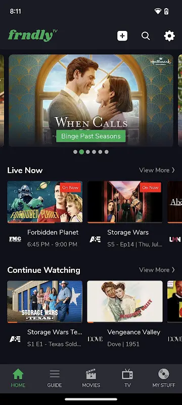 Frndly TV app screenshot 1