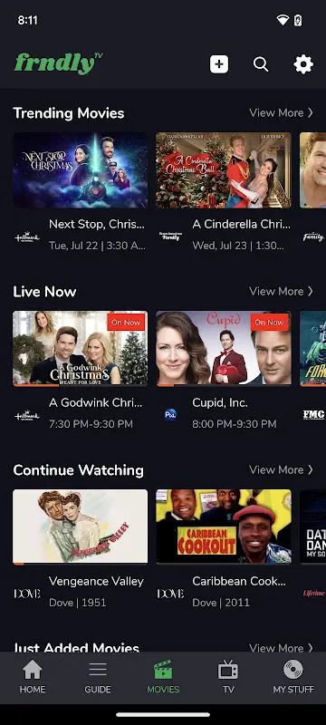 Frndly TV app screenshot 4