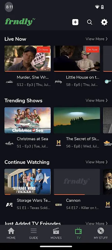 Frndly TV app screenshot 5