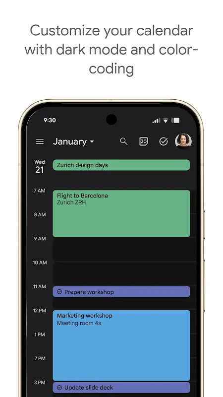 Google Calendar app screenshot 6