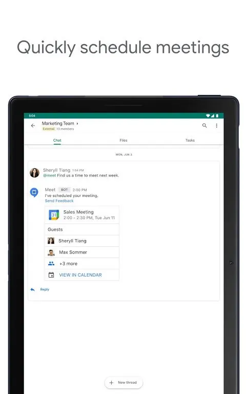 Google Chat app screenshot 6
