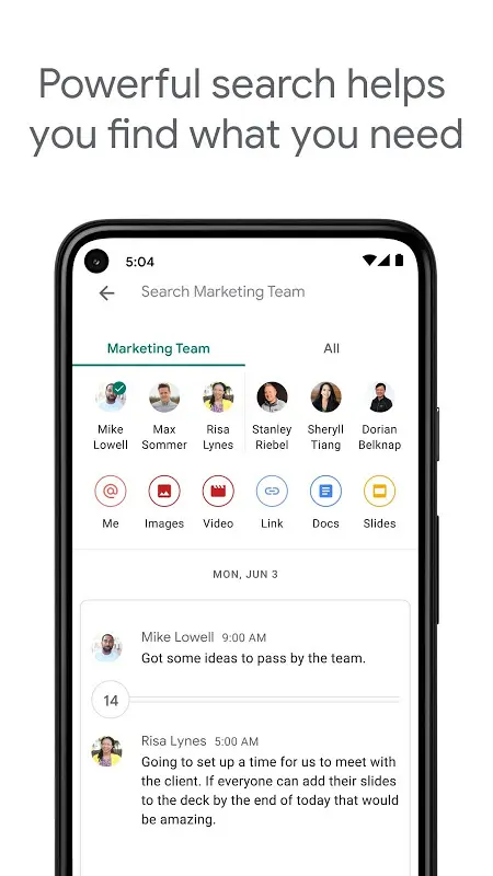 Google Chat app screenshot 7