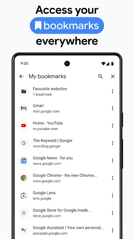 Google Chrome app screenshot 8