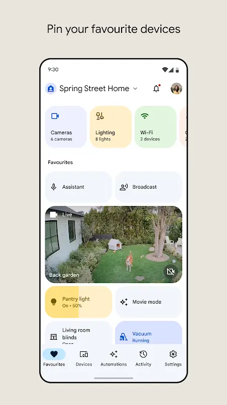 Google Home app screenshot 4