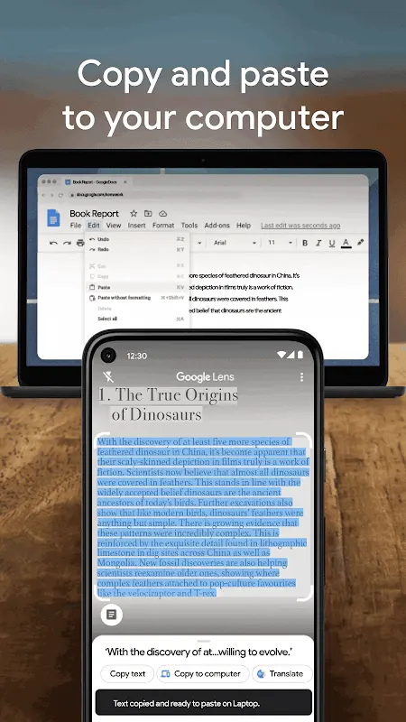 Google Lens app screenshot 1