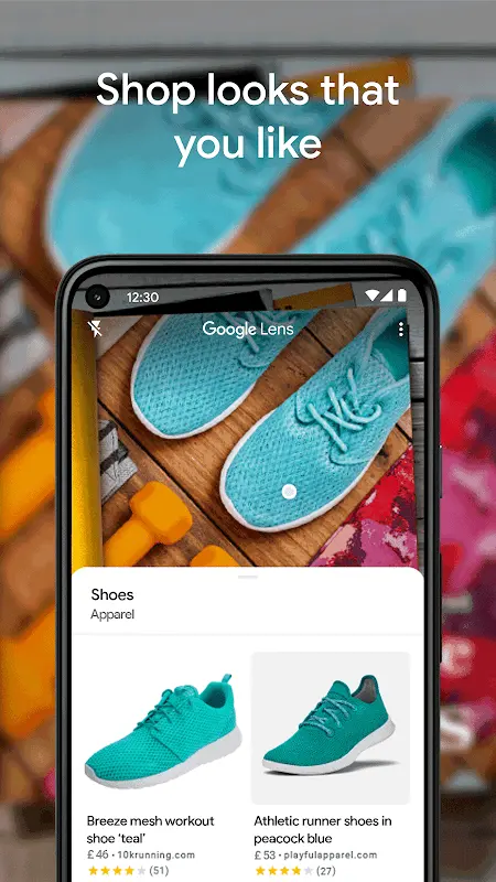 Google Lens app screenshot 2