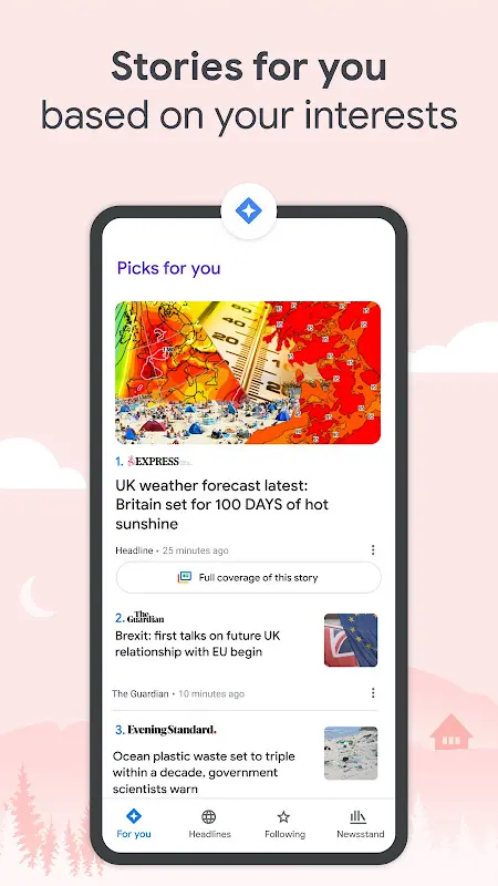 Google News – Daily Headlines app screenshot 4