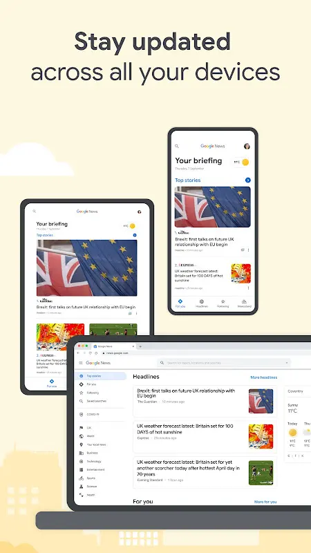 Google News – Daily Headlines app screenshot 6