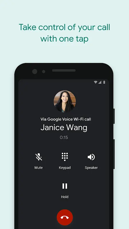 Google Voice app screenshot 2