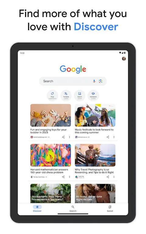 Google app screenshot 7