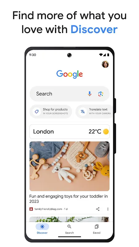Google app screenshot 8