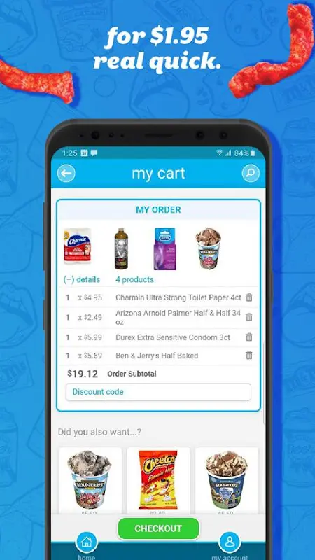 Gopuff—Alcohol & Food Delivery app screenshot 2