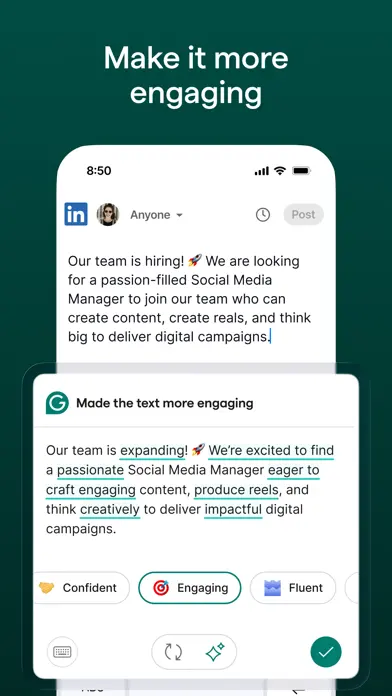 Grammarly-AI Writing Assistant app screenshot 5