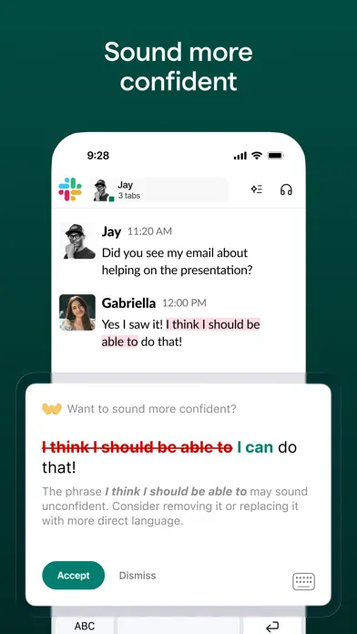 Grammarly-AI Writing Assistant app screenshot 7