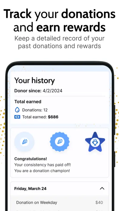 Grifols Plasma Donor Hub app screenshot 5