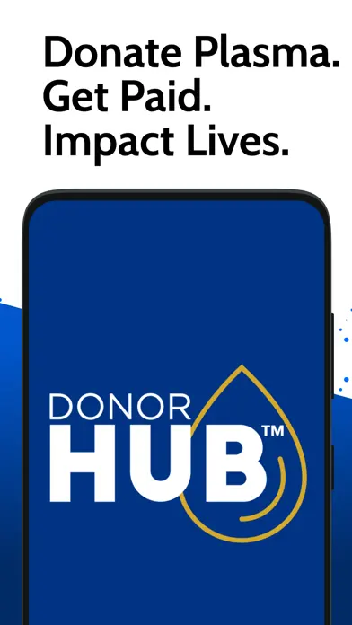 Grifols Plasma Donor Hub app screenshot 8