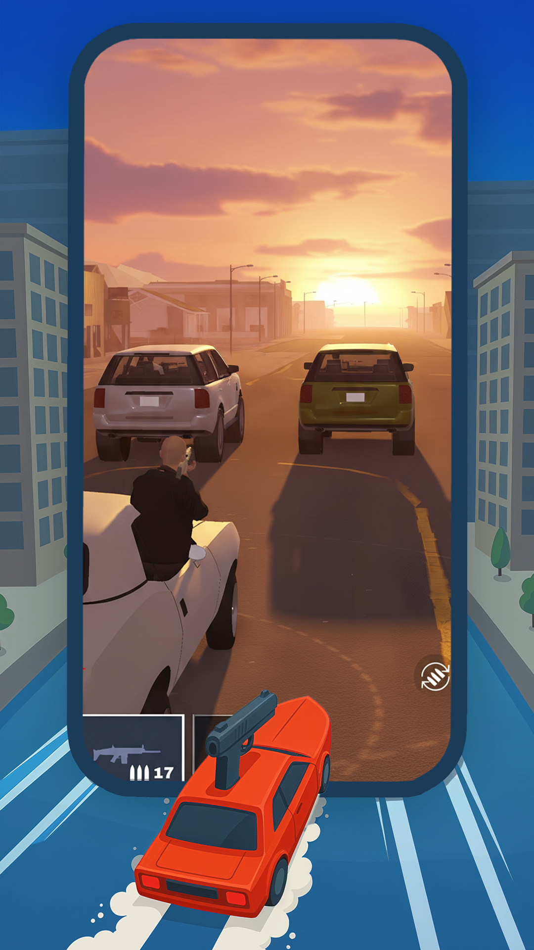 Gun Chase Launcher app screenshot 4
