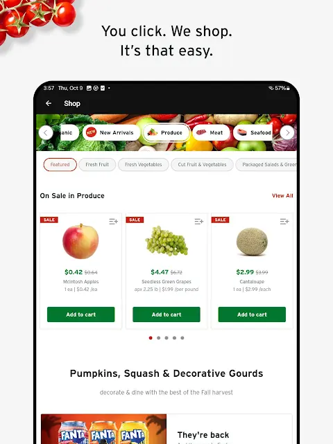 Hannaford app screenshot 8