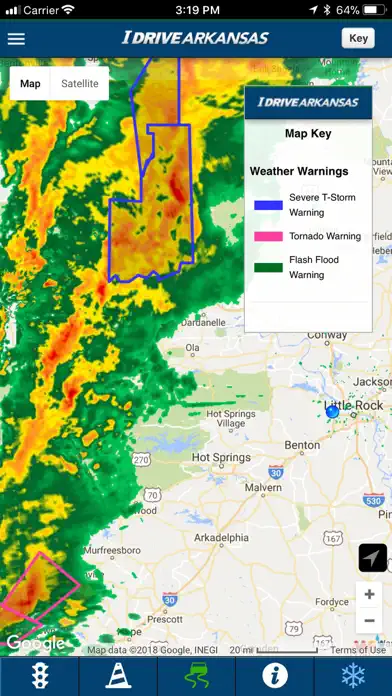 IDrive Arkansas app screenshot 3