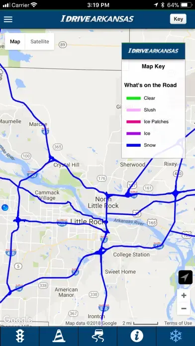 IDrive Arkansas app screenshot 4
