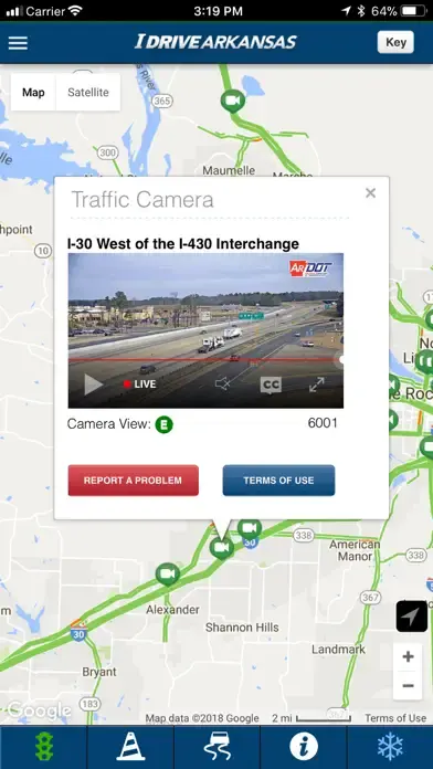 IDrive Arkansas app screenshot 5