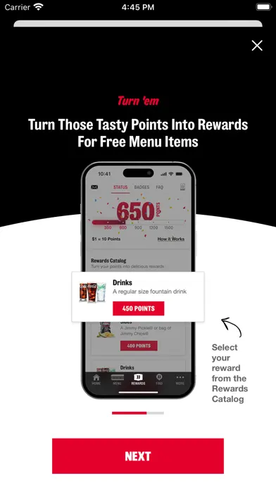 Jimmy John’s Sandwiches app screenshot 4