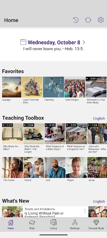 JW Library app screenshot 1