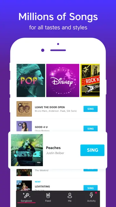 Karaoke – Sing Unlimited Songs app screenshot 2