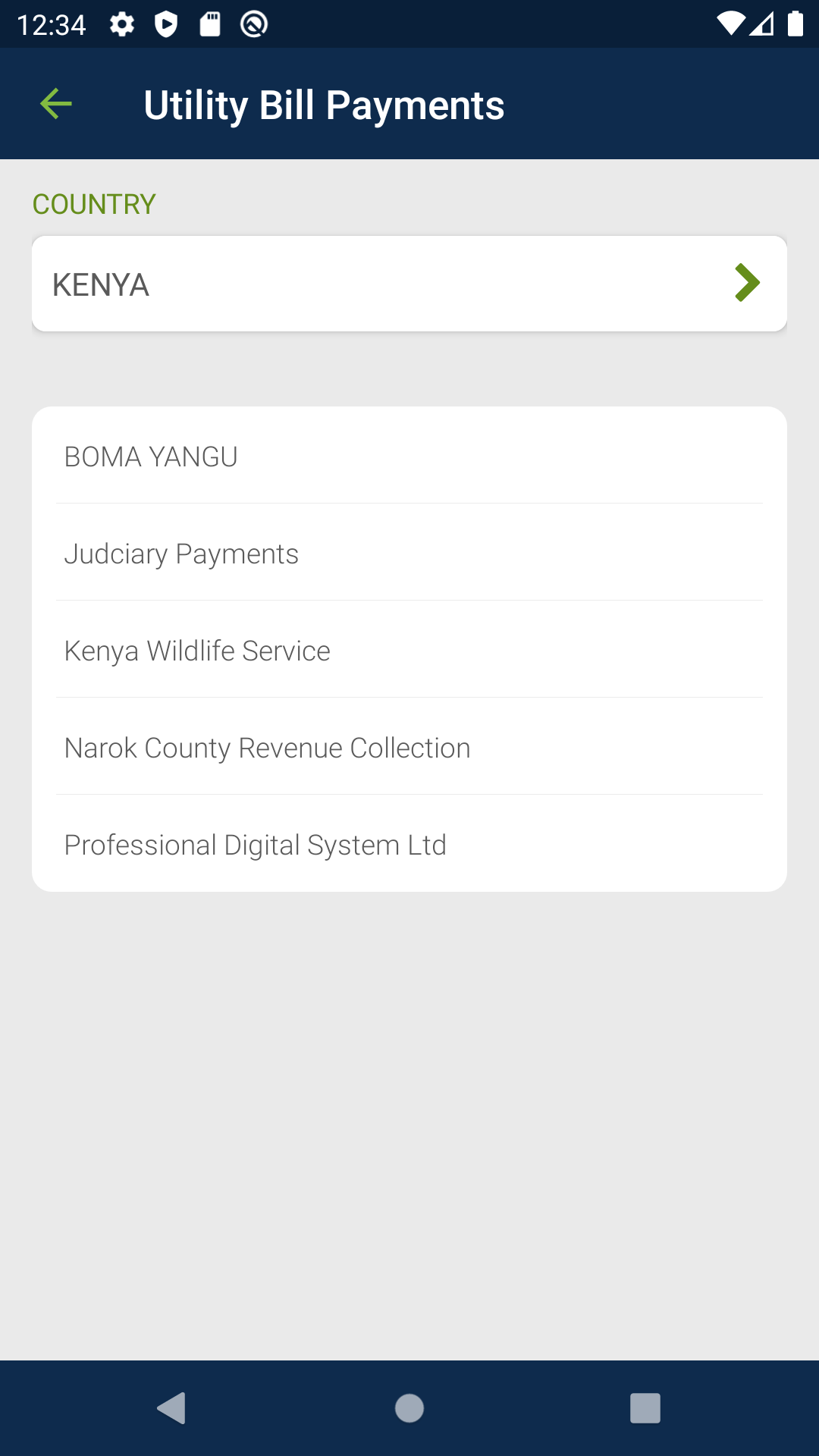 KCB iBank app screenshot 2