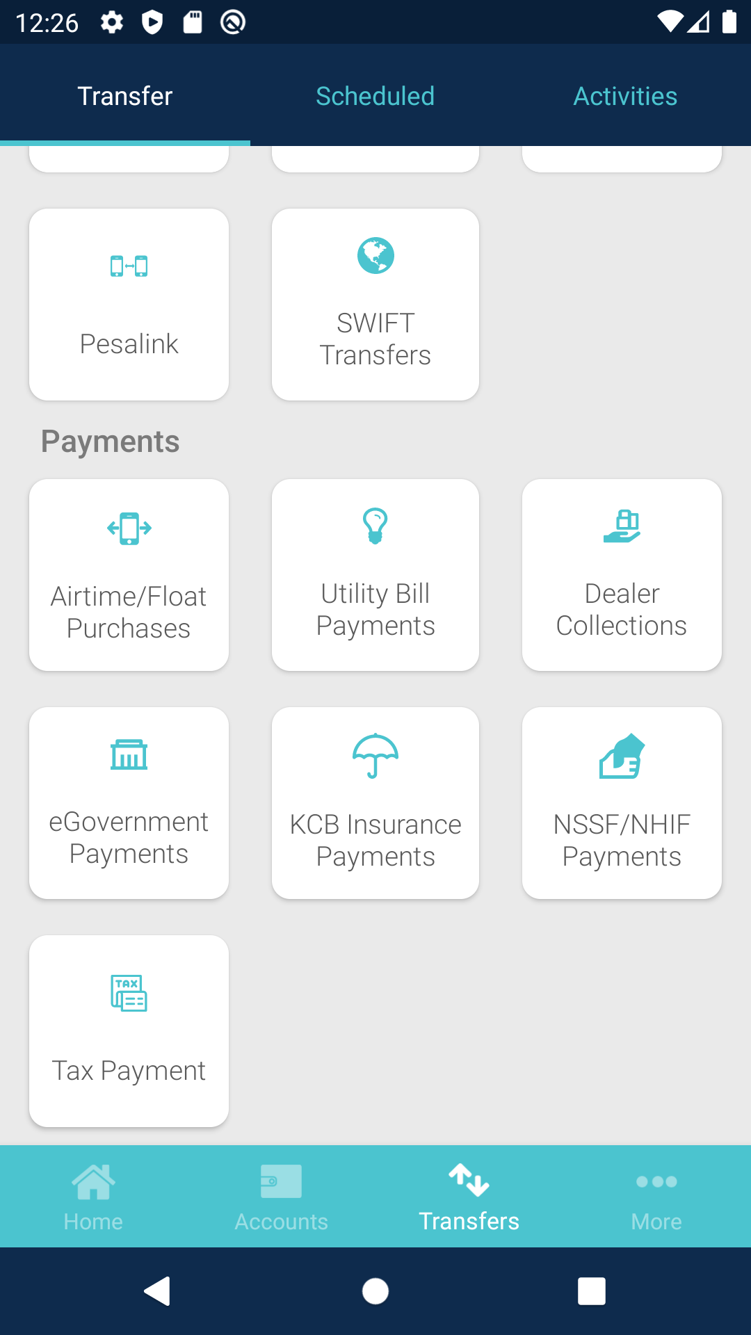 KCB iBank app screenshot 3