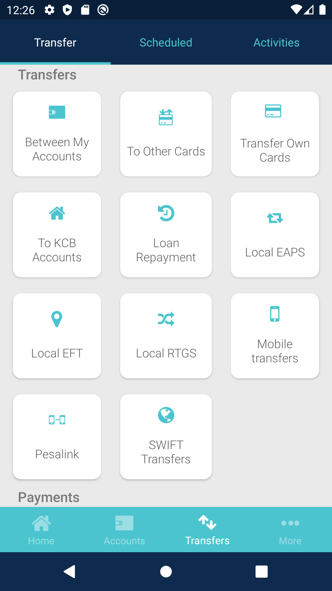 KCB iBank app screenshot 4