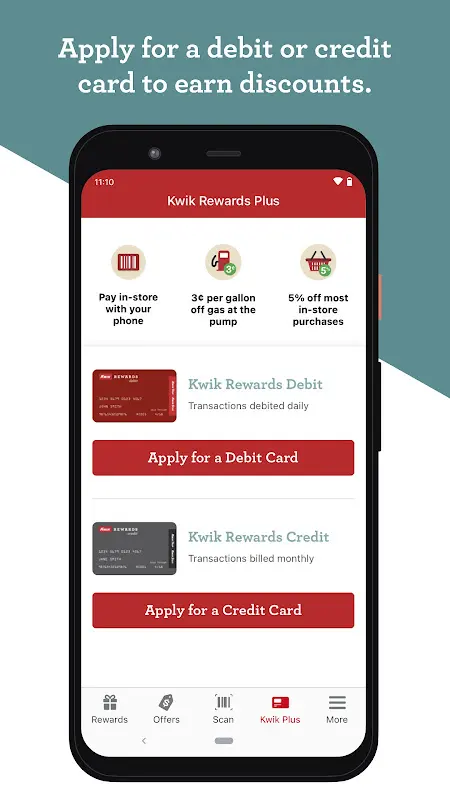 Kwik Rewards app screenshot 4