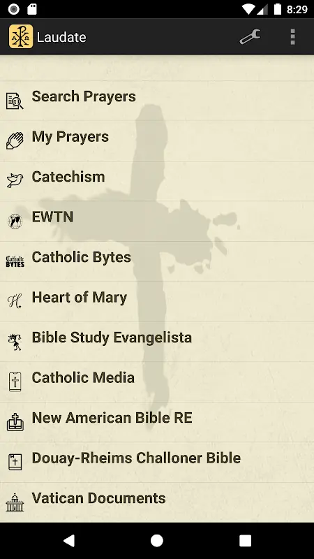 Laudate app screenshot 2
