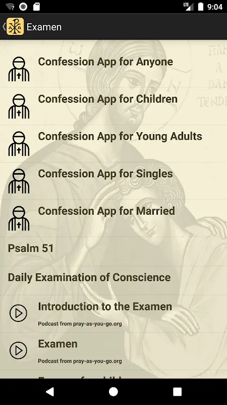 Laudate app screenshot 5