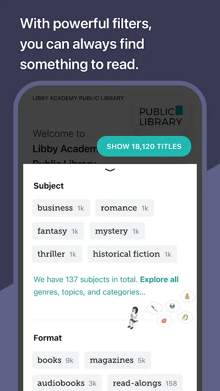 Libby, by OverDrive app screenshot 5